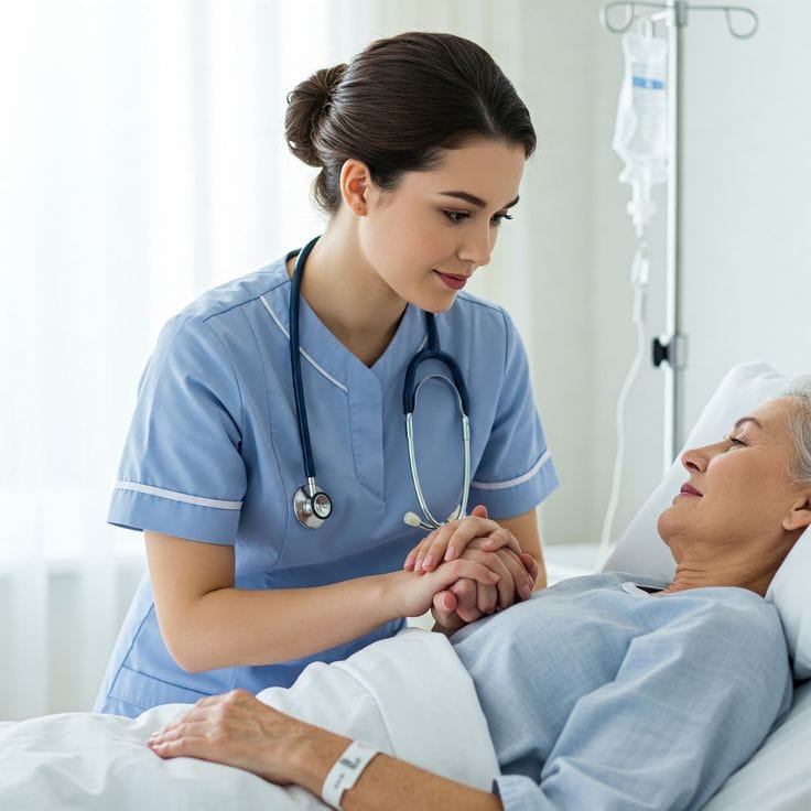 bsc nursing student consalting the patient bsc nursing student consalting the patient